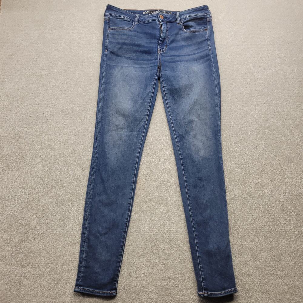 American Eagle Outfitters Women’s Jegging Jeans Size 12 X-Long Super Stretch